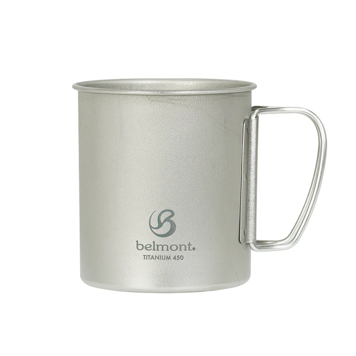 BELMONT TITANIUM SINGLE MUG 450